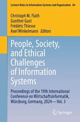 Abbildung von Flath / Gust | People, Society, and Ethical Challenges of Information Systems | 1. Auflage | 2026 | beck-shop.de