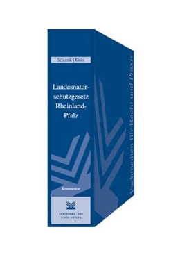 Abbildung von Schrenk / Klein | Landesnaturschutzgesetz Rheinland-Pfalz | 1. Auflage | 2017 | beck-shop.de