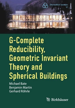 Abbildung von Bate / Martin | G-Complete Reducibility, Geometric Invariant Theory and Spherical Buildings | 1. Auflage | 2026 | beck-shop.de