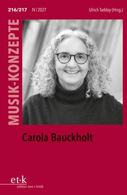 Abbildung von Carola Bauckholt | 1. Auflage | 2027 | beck-shop.de