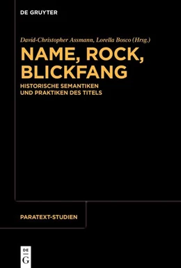 Abbildung von Assmann / Bosco | Name, Rock, Blickfang | 1. Auflage | 2026 | beck-shop.de