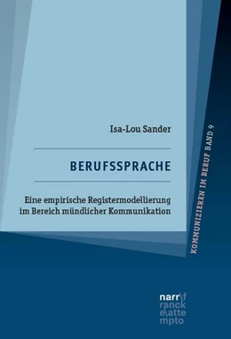 Abbildung von Sander | Berufssprache | 1. Auflage | 2026 | beck-shop.de