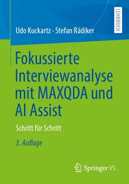 Abbildung von Rädiker / Kuckartz | Fokussierte Interviewanalyse mit MAXQDA und AI Assist | 3. Auflage | 2026 | beck-shop.de