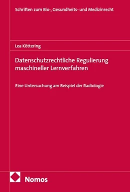 Abbildung von Köttering | Datenschutzrechtliche Regulierung maschineller Lernverfahren | 1. Auflage | 2026 | beck-shop.de