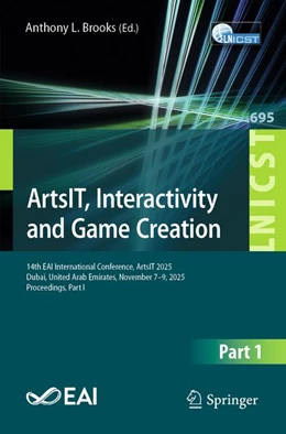 Abbildung von Brooks | ArtsIT, Interactivity and Game Creation | 1. Auflage | 2026 | beck-shop.de