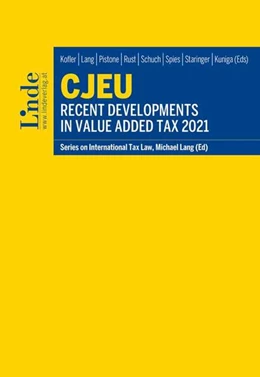 Abbildung von Kofler / Pistone | CJEU - Recent Developments in Value Added Tax 2021 | 1. Auflage | 2023 | beck-shop.de