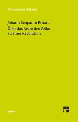 Abbildung von Erhard / Naschert | Über das Recht des Volks zu einer Revolution | 1. Auflage | 2026 | beck-shop.de