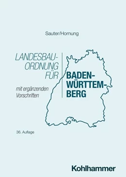 Abbildung von Sauter / Hornung | Landesbauordnung für Baden-Württemberg | 36. Auflage | 2026 | beck-shop.de