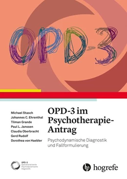 Abbildung von Stasch / Ehrenthal | OPD-3 im Psychotherapie-Antrag | 1. Auflage | 2026 | beck-shop.de