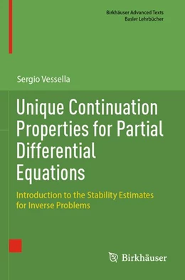 Abbildung von Vessella | Unique Continuation Properties for Partial Differential Equations | 1. Auflage | 2026 | beck-shop.de