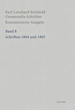 Abbildung von Reinhold / Bondeli | Schriften 1804 und 1805 | 1. Auflage | 2026 | beck-shop.de