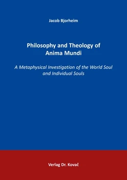 Abbildung von Bjorheim | Philosophy and Theology of Anima Mundi | 1. Auflage | 2026 | 190 | beck-shop.de