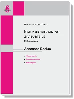 Abbildung von Hemmer / Wüst | Assessor Basics Klausurentraining Zivilurteile | 21. Auflage | 2026 | beck-shop.de