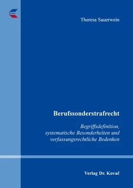 Abbildung von Sauerwein | Berufssonderstrafrecht | 1. Auflage | 2026 | 438 | beck-shop.de