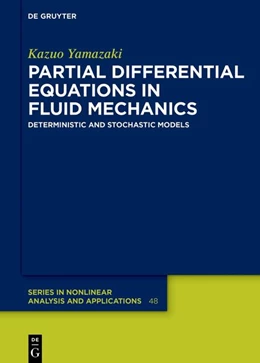 Abbildung von Yamazaki | Partial Differential Equations in Fluid Mechanics | 1. Auflage | 2026 | beck-shop.de