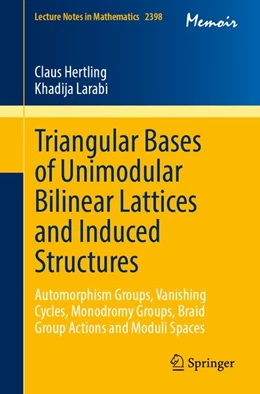 Abbildung von Hertling / Larabi | Triangular Bases of Unimodular Bilinear Lattices and Induced Structures | 1. Auflage | 2026 | beck-shop.de