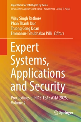 Abbildung von Pilli / Duc | Expert Systems, Applications and Security | 1. Auflage | 2026 | beck-shop.de