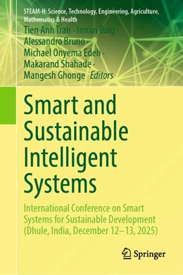 Abbildung von Bruno / Baig | Smart and Sustainable Intelligent Systems | 1. Auflage | 2026 | beck-shop.de