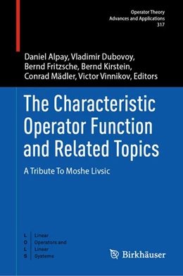 Abbildung von Fritzsche / Kirstein | The Characteristic Operator Function and Related Topics | 1. Auflage | 2026 | beck-shop.de