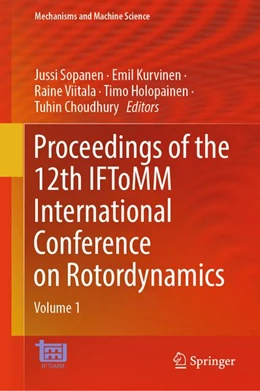 Abbildung von Sopanen / Kurvinen | Proceedings of the 12th IFToMM International Conference on Rotordynamics | 1. Auflage | 2026 | beck-shop.de
