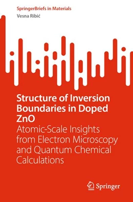 Abbildung von Ribic | Structure of Inversion Boundaries in Doped ZnO | 1. Auflage | 2026 | beck-shop.de