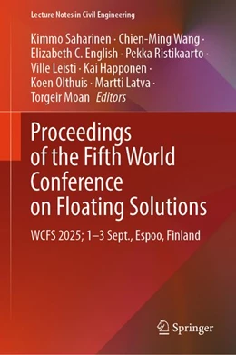 Abbildung von Wang / English | Proceedings of the Fifth World Conference on Floating Solutions | 1. Auflage | 2026 | beck-shop.de
