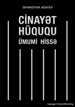 Abbildung von Aghayev | Cinay¿t Hüququ | 1. Auflage | 2026 | beck-shop.de
