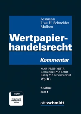 Abbildung von Assmann / Schneider | Wertpapierhandelsrecht | 9. Auflage | 2026 | beck-shop.de