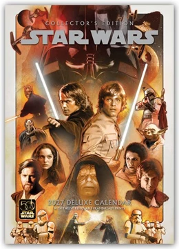 Abbildung von Danilo Promotion Ltd | Star Wars A3-Deluxe Kalender 2027 - Collectors Edition Wandkalender | 1. Auflage | 2026 | beck-shop.de