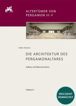 Abbildung von Kästner | Die Architektur des Pergamonaltars | 1. Auflage | 2026 | beck-shop.de