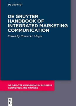 Abbildung von Magee | De Gruyter Handbook of Integrated Marketing Communication | 1. Auflage | 2026 | beck-shop.de