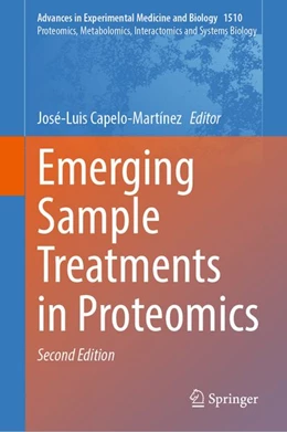 Abbildung von Capelo-Martínez | Emerging Sample Treatments in Proteomics | 2. Auflage | 2026 | beck-shop.de