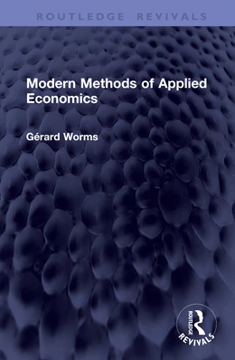Abbildung von Worms | Modern Methods of Applied Economics | 1. Auflage | 2026 | beck-shop.de