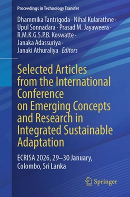 Abbildung von Tantrigoda / Kularatna | Selected Articles from the International Conference on Emerging Concepts and Research in Integrated Sustainable Adaptation | 1. Auflage | 2026 | beck-shop.de