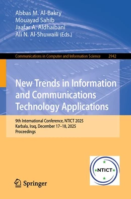 Abbildung von Al-Bakry / Sahib | New Trends in Information and Communications Technology Applications | 1. Auflage | 2026 | beck-shop.de