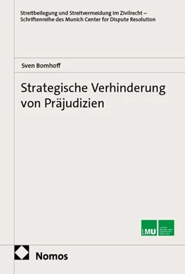 Abbildung von Bomhoff | Strategische Verhinderung von Präjudizien | 1. Auflage | 2026 | 33 | beck-shop.de