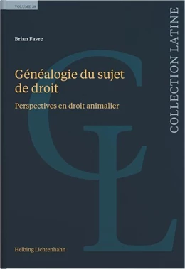 Abbildung von Favre | Généalogie du sujet de droit | 1. Auflage | 2026 | 38 | beck-shop.de