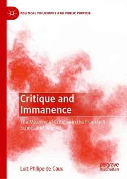 Abbildung von de Caux | Critique and Immanence | 1. Auflage | 2026 | beck-shop.de