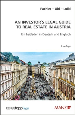 Abbildung von Pachler / Uhl | An Investors Legal Guide to Real Estate in Austria | 2. Auflage | 2026 | beck-shop.de