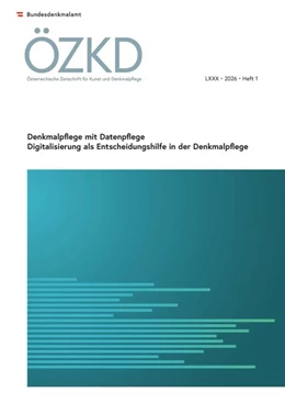 Abbildung von Österreichische Zeitschrift für Kunst und Denkmalpflege LXXX, Heft 1 | 1. Auflage | 2026 | 80,1 | beck-shop.de