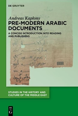 Abbildung von Kaplony | Pre-Modern Arabic Documents | 1. Auflage | 2026 | 51 | beck-shop.de