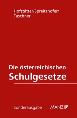 Abbildung von Hofstätter / Spreitzhofer | Die österreichischen Schulgesetze | 1. Auflage | 2026 | 41 | beck-shop.de