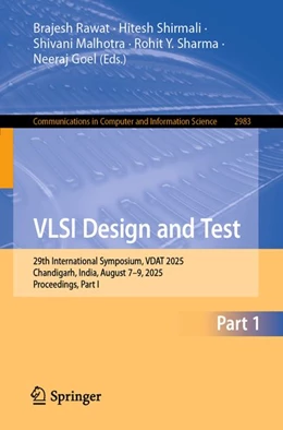 Abbildung von Rawat / Shirmali | VLSI Design and Test | 1. Auflage | 2026 | beck-shop.de