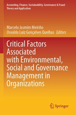 Abbildung von Meiriño / Quelhas | Critical Factors Associated with Environmental, Social and Governance Management in Organizations | 1. Auflage | 2026 | beck-shop.de