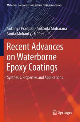Abbildung von Pradhan / Moharana | Recent Advances on Waterborne Epoxy Coatings | 1. Auflage | 2026 | beck-shop.de