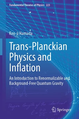 Abbildung von Hamada | Trans-Planckian Physics and Inflation | 1. Auflage | 2026 | beck-shop.de