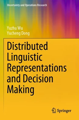 Abbildung von Wu / Dong | Distributed Linguistic Representations and Decision Making | 1. Auflage | 2026 | beck-shop.de