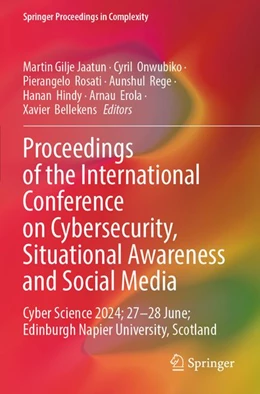 Abbildung von Jaatun / Onwubiko | Proceedings of the International Conference on Cybersecurity, Situational Awareness and Social Media | 1. Auflage | 2026 | beck-shop.de