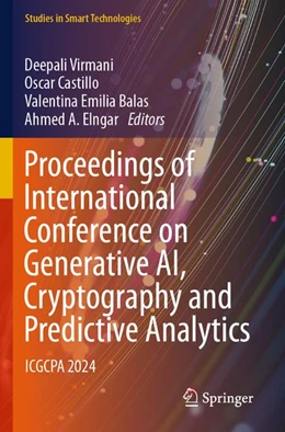 Abbildung von Virmani / Castillo | Proceedings of International Conference on Generative AI, Cryptography and Predictive Analytics | 1. Auflage | 2026 | beck-shop.de