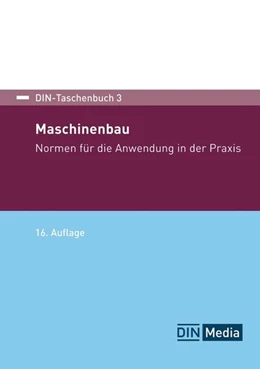 Abbildung von DIN-Taschenbuch 3 - Buch mit E-Book | 16. Auflage | 2026 | beck-shop.de